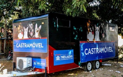 Primeira etapa do Castramóvel de 2023 inicia nesta 2º feira, nos bairros Jupiá e Cinturão Verde