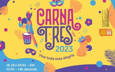 CarnaTrês 2023 acontecerá na Esplanada NOB; veja a programação 