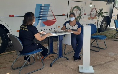 Unidade móvel da Justiça Itinerante do TJMS estará no bairro Vila Alegre nesta quinta-feira