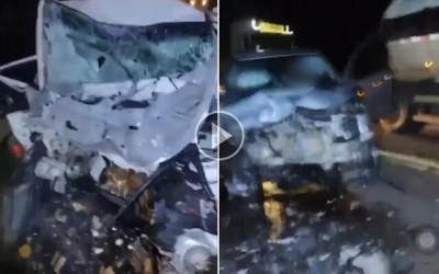 Polícia da Capital tenta identificar homem que gravou e mexeu em jovens mortas em acidente 