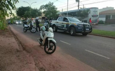 Motociclista que havia feito uso de maconha é detido pela PM 