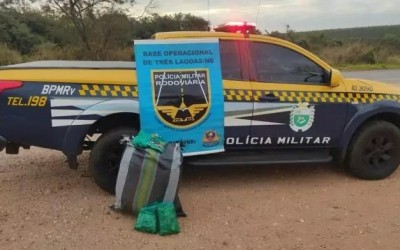 Polícia apreende droga durante atendimento de acidente de trânsito 