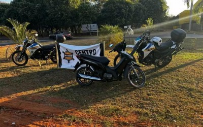 PM apreende motos perto do Arena Mix e na Lagoa Maior