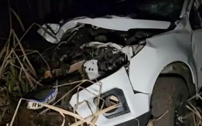 PRF registra mais um acidente na BR-262; motorista de S-10 ficou ferido 