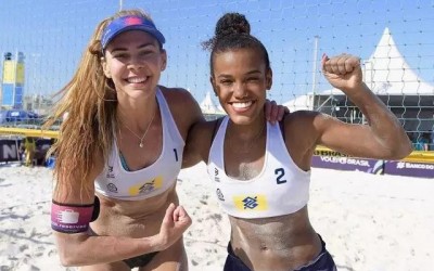 Atleta de Três Lagoas conquista vitória em etapa do Brasileiro de Vôlei de Praia 