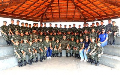 Pelotão Mirim celebra 25 anos em cerimônia do Dia do Soltado
