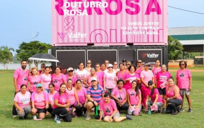 OUTUBRO ROSA – Sejuvel promove ação em parceria com a RFCC