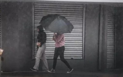 Em manhã chuvosa, previsão alerta para tempestade nas 79 cidades de MS 