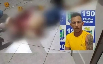 Executado com 8 tiros, 