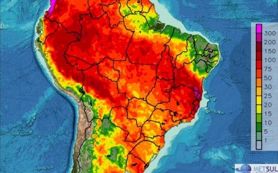 Novembro se despede com pancadas de chuva e máxima de 37ºC 
