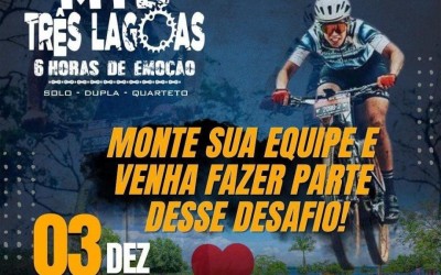 Balneário Municipal de Três Lagoas sedia neste final de semana o “Desafio de Mountain Bike