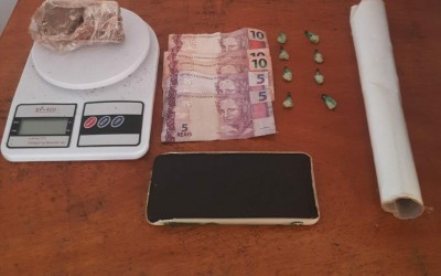 Novato do tráfico, “Gordinho” é detido pelo 2°BPM no Guanabara