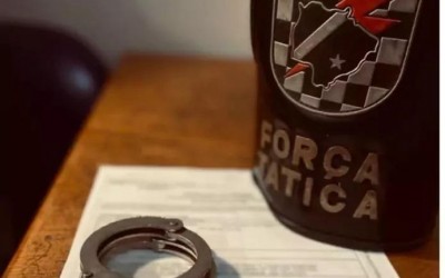 Força Tática cumpre mandado de prisão no Novo Oeste