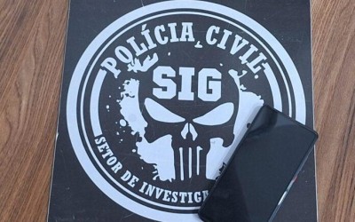 Celular furtado no Centro é encontrado com jovem que reside no bairro Jd. das Paineiras 