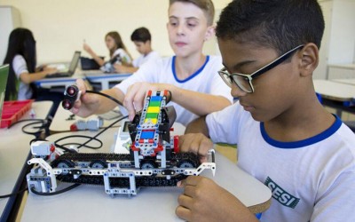 SESI está oferecendo curso de Robótica para crianças de 7 a 11 anos