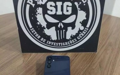 SIG recupera celular de homem que foi vítima de latrocínio em Três Lagoas 
