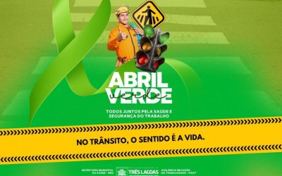 Abril Verde: SMS promove campanha de conscientização sobre a saúde do trabalhador