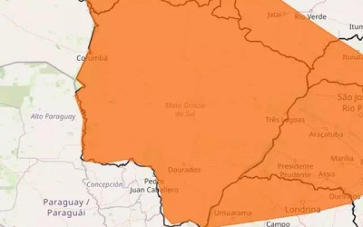 Sob onda de calor, MS abre a semana com máxima de 36 °C 