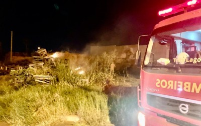 Veja o vídeo: Bombeiros atendem ocorrência de incêndio no Mantonini 
