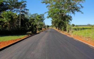 Pavimentação da Estrada Rancheira “Oásis” está avançada