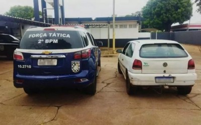 Força Tática recupera veículo furtado durante diligências no Vila Nova