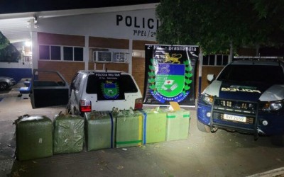 Mercadorias de descaminho são apreendidas pelo 2° Pelotão na MS 395