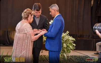 Toninha Campos e Fábio Júnior Silva celebram casamento em Três Lagoas