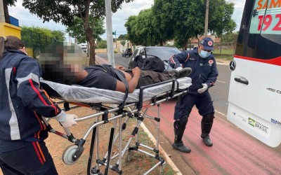 Veja o vídeo: Jovem é socorrido pelo SAMU na Lagoa Maior de Três Lagoas 