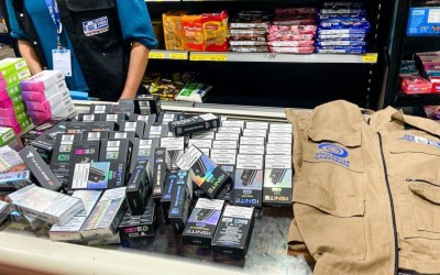 Ação conjunta apreendem 200 unidades de cigarro eletrônico em Três Lagoas
