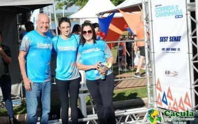 Corrida SEST SENAT reúne participantes na Lagoa Maior