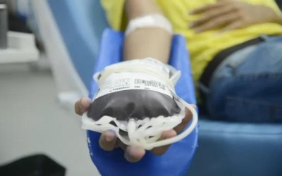 Doações de sangue caem durante festas de fim de ano