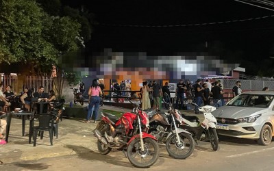 O “pau pega” em bar na Circular da Lagoa Maior em Três Lagoas