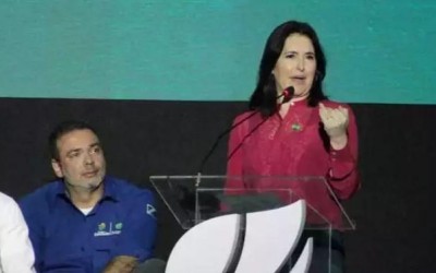 Em inauguração da Suzano, Simone Tebet desabafa e diz que mercado “joga contra” o Brasil 