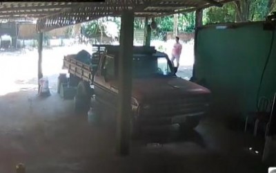 Furto em fazenda no “Alto Sucuriú” é registrado em Três Lagoas; imagens das câmeras foram entregues à polícia