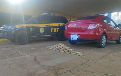 PRF descobre mais de 25 kg de cocaína escondidos em 