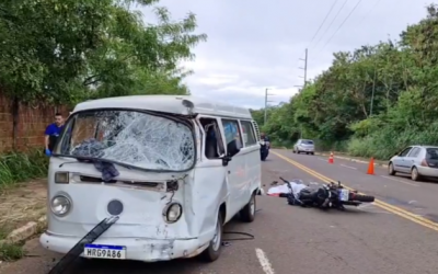 Motociclista bate em Kombi e morre em Campo Grande