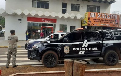 Segurança é encontrado morto em agência bancária de Iguatemi