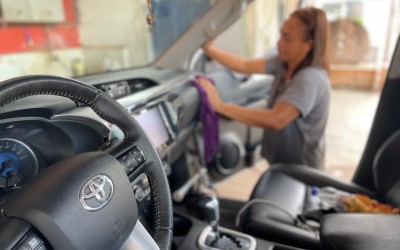 Deixe seu carro ou moto brilhando neste feriado: “Lava Car das Meninas” está atendendo normalmente neste feriado