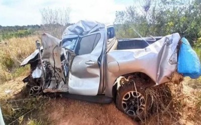 Caminhonete capota e idoso de 72 anos morre em rodovia de MS