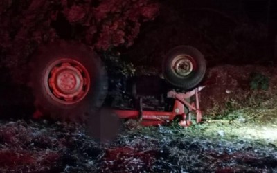 Trabalhador morre esmagado por trator em Sidrolândia  