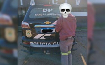 Homem é preso por zoofilia contra cachorro em Anaurilândia-MS
