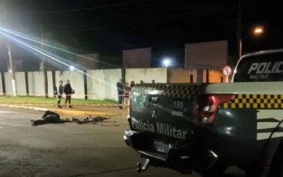 Ciclista morre atropelado por caminhão em Dourados 