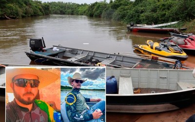 Corpos de amigos desaparecidos no Rio Sucuriú são encontrados 