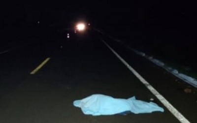 Pedestre morre atropelado por carro na MS-379  