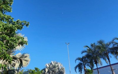 Terça-feira será de sol forte e tempo seco em Três Lagoas