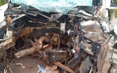  Grave acidente na BR-262 deixa 7 feridos entre Três Lagoas e Água Clara; veículos ficaram destruídos 