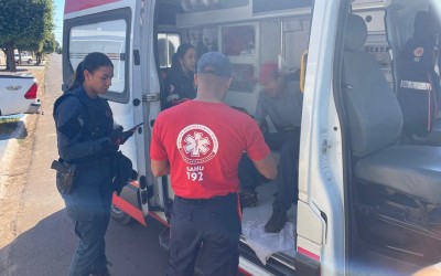 VEJA O VÍDEO: Sinalização de PARE confunde motoristas e mais um acidente é registrado no bairro Santos Dumont