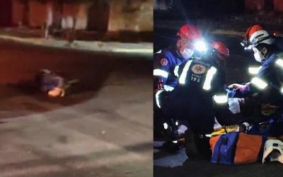Homem adormece embaixo de carro e é arrastado em Aquidauana  