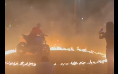 Manobras radicais agitam a galera e seis grandes shows promete casa cheia neste sábado no Moto Show de Três Lagoas