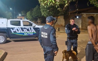 Acordou foi com a PM: Homem que descansava na rede é preso no Jardim das Orquídeas; soma de prisões soma cinco pela mesma equipe